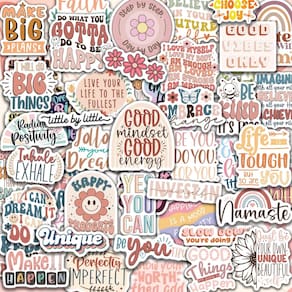 Pacote de adesivos Puraesla 300 unidades Motivational for Vision Board