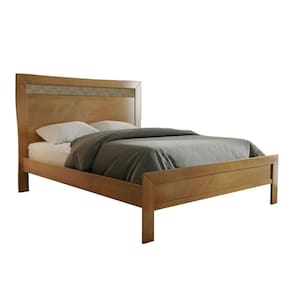 Cama Queen Com Ratam 160cm Império Amêndoa Mel Josandro Amêndoa Mel