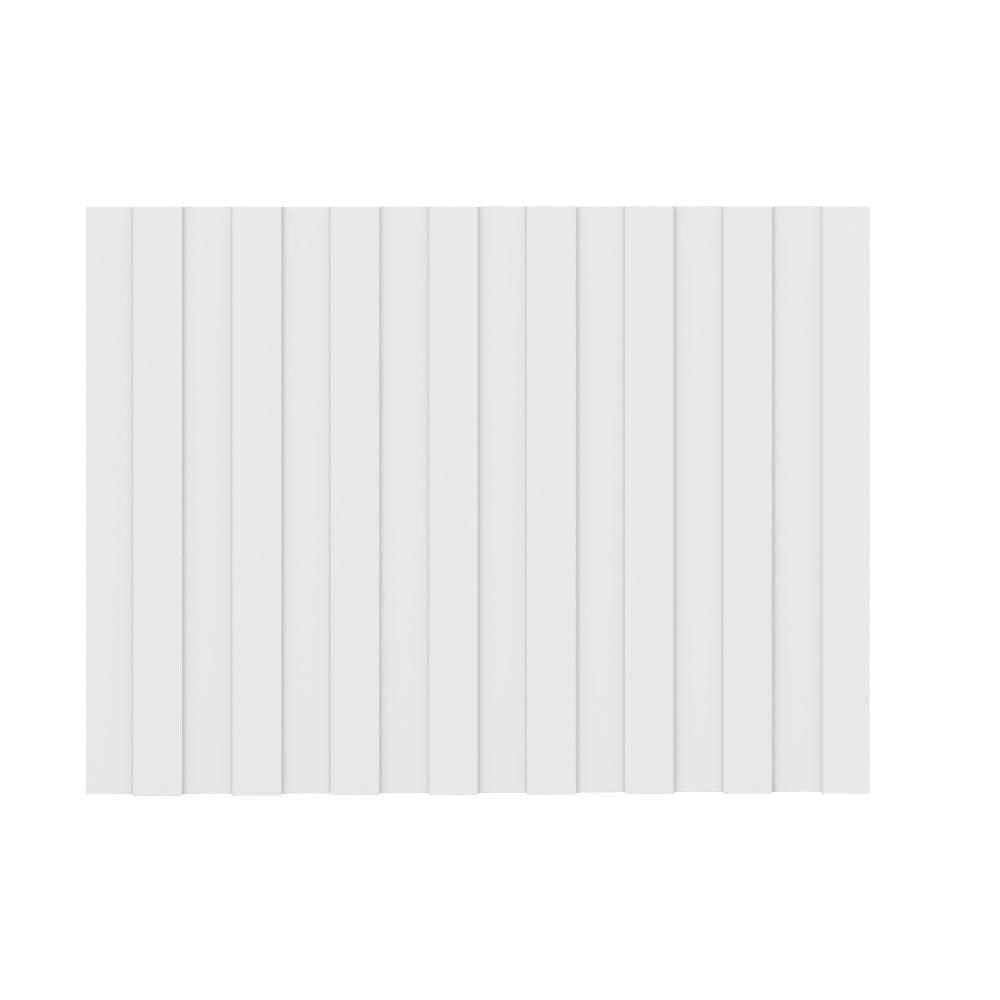 Painel Ripado Milla Branco Mdf 80cm Carraro