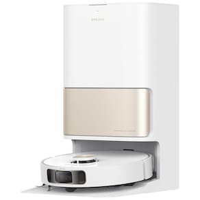 Aspirador Robô Compatível Alexa, Google Home e Siri com Sucção de 7000Pa e Extensão de Esfregão, 110V, Dreame L10s Pro Ultra Heat, Branco