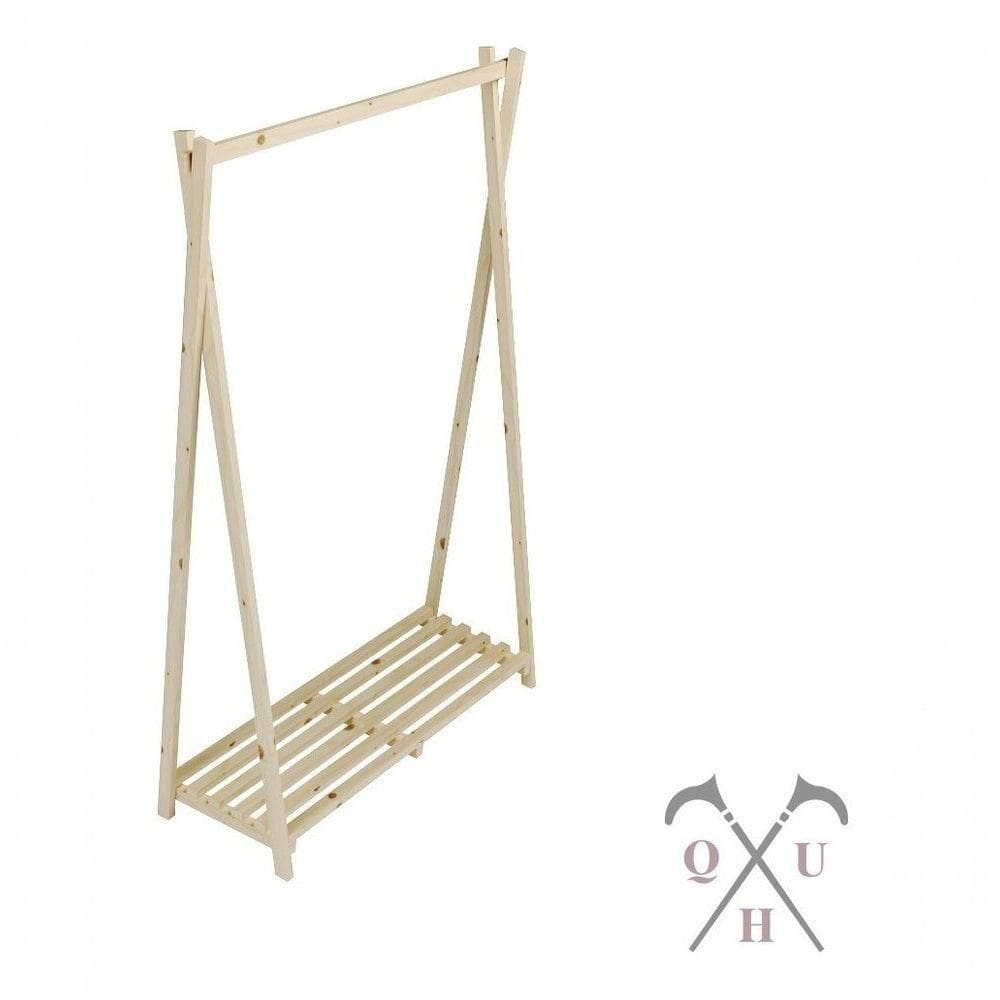 Guarda Roupas Madeira De Chão Decorativo Multiuso