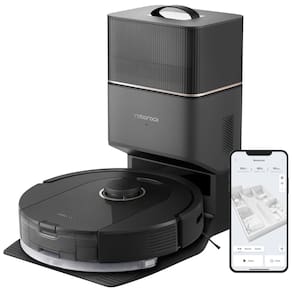 Aspirador Robô e Esfregão com Auto Esvaziamento e Sucção Forte de 5500Pa, 110V, Roborock Q5 Pro, Preto