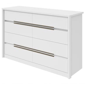 Comoda Urban 8 Gavetas - Lopas Branco.