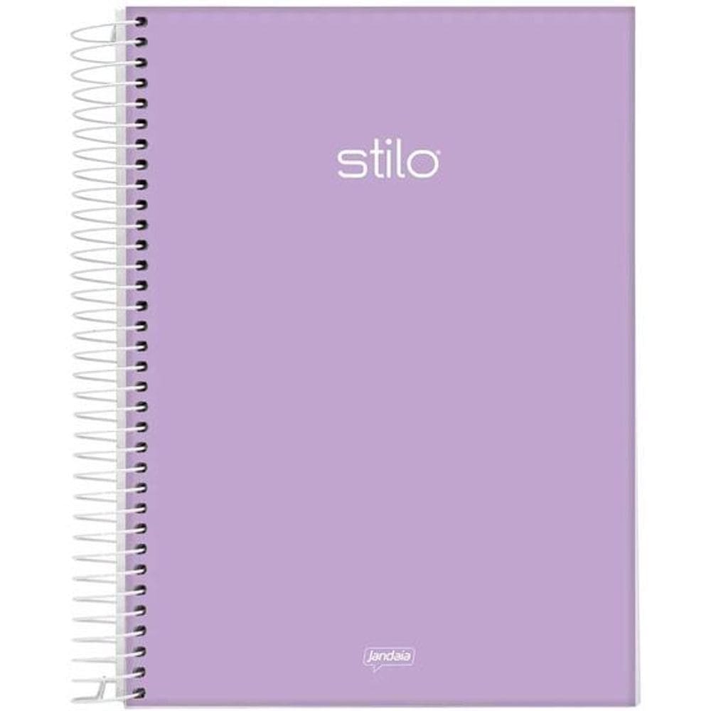 Caderno Colegial 24cm 80 Folhas Stilo Jandaia 8287