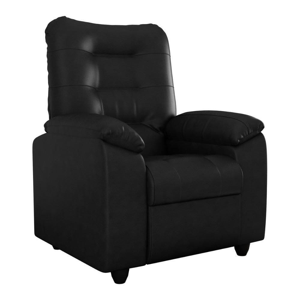 Poltrona Retrátil e Reclinável 88cm Com Pés Multimóveis Cr45263 Preto