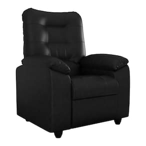 Poltrona Retrátil e Reclinável 88cm Com Pés Multimóveis Cr45263 Preto