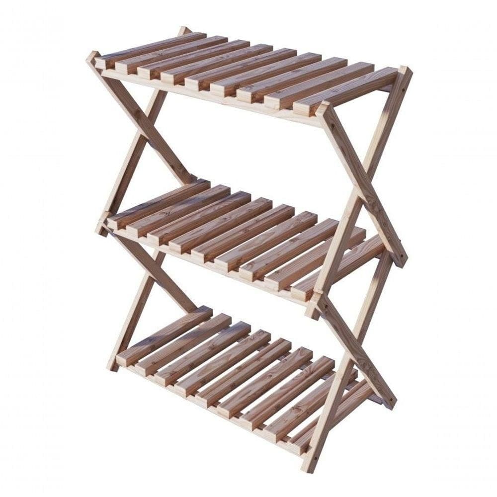 Kit 3 Prateleiras Em Design Sanfona Para Mesa De Cabeceira