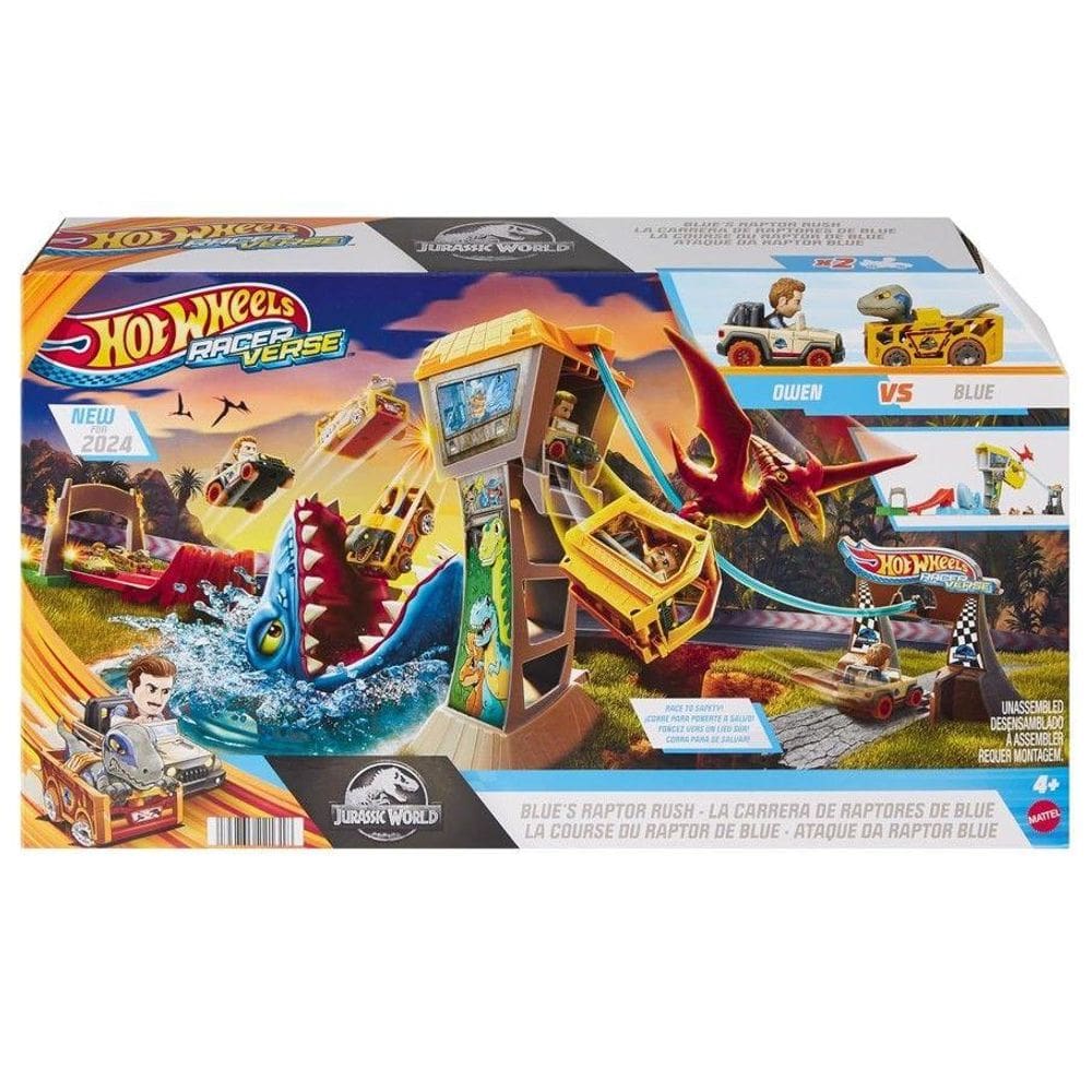 Pista Hot Wheels - RacerVerse Jurassic World MATTEL