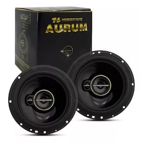 Kit Par Alto Falante Hurricane Quadriaxial 6x9 Pol 260w Rms Aurum