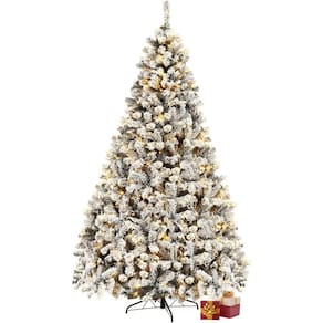 Árvore de Natal Renatone artificial pré-iluminada de 1,4 m com 150 LED
