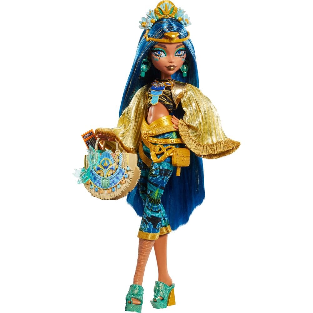 Boneca Monster High Cleo De Nile com roupa Glam Monster Fest