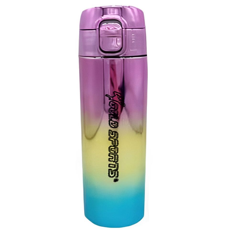 Garrafa Térmica Gold Sports Color Degrade Dupla Camada em Aço inoxidável 316 - 400 ml