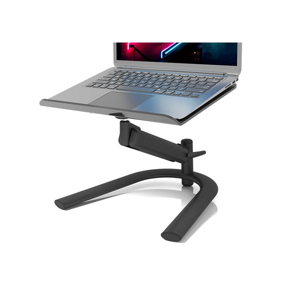 Suporte De Mesa Para Notebook Até 16" Com Regulagem Contínua De Altura Octoo CLIPWAY-NOTE (Preto)
