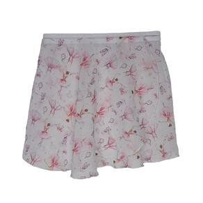 Saia Ballet VYA Fit Transpassada Estampada Infantil