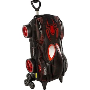 Mochila Com Carrinho 3D Homem Aranha Miles 3800AM23