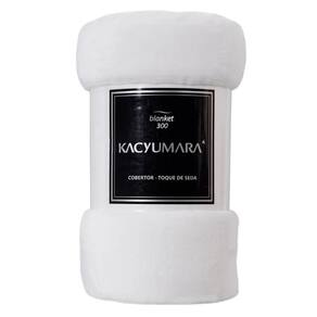 Manta Blanket High 300 Toque de Seda Queen 220x240cm - Kacyumara - Branco