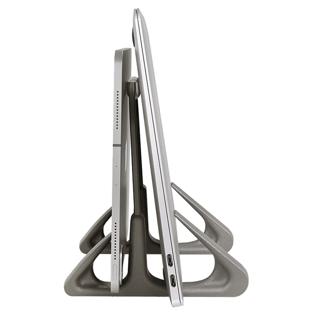 Suporte Para Tablet E Notebook Até 16" Octoo LiteStand Vertical L-VER (Titanium)