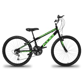 Bicicleta Infantil Masculina KOG com Quadro Rebaixado e Aros de Alumínio