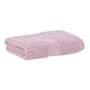 Toalha De Rosto Fio Penteado Canelado 48x85cm - Buddemeyer - Rosa 3221