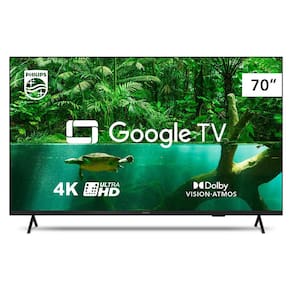 Smart TV Philips 70 4K UHD Google TV Dolby Atmos - 70PUG7408/78