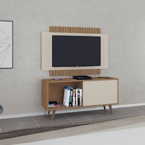 Rack com Painel para TV de até 50 Polegadas Málaga Atualle