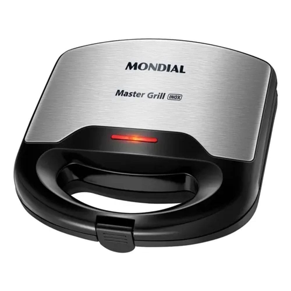 Sanduicheira S-20 Mondial Preto E Inox 68642-04