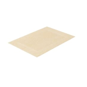 Piso Para Banheiro 100% Algodão Canelado 48x70cm - Buddemeyer - Amarelo 1903
