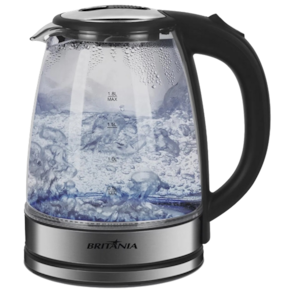 Chaleira Eletrica Britania 2l 1500w Jarra De Vidro 220V