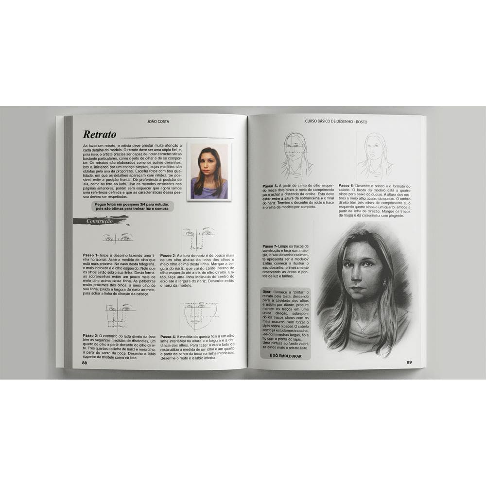 Curso Básico de Desenho - Rostos