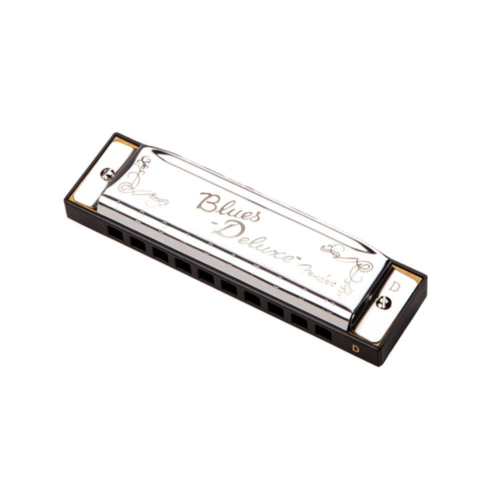 Gaita Fender Blues Deluxe Harmonica D Com Estojo