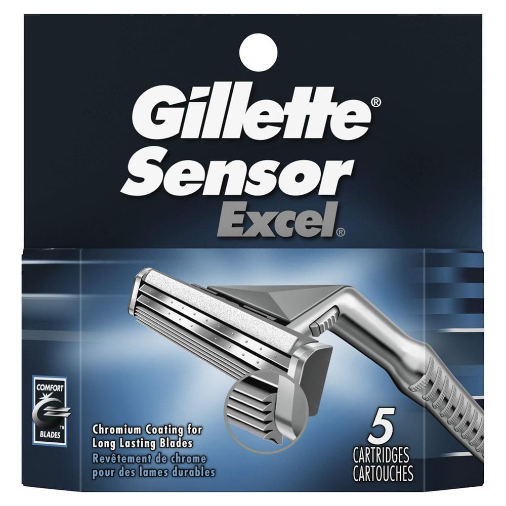 Cartuchos Gillette Sensor Excel 10 unidades (pacote com 2)