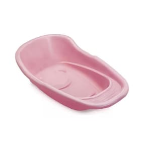 Banheira Para Bebê Plástica Cajovil Rosa Claro 28 Litros Rosa Bebe