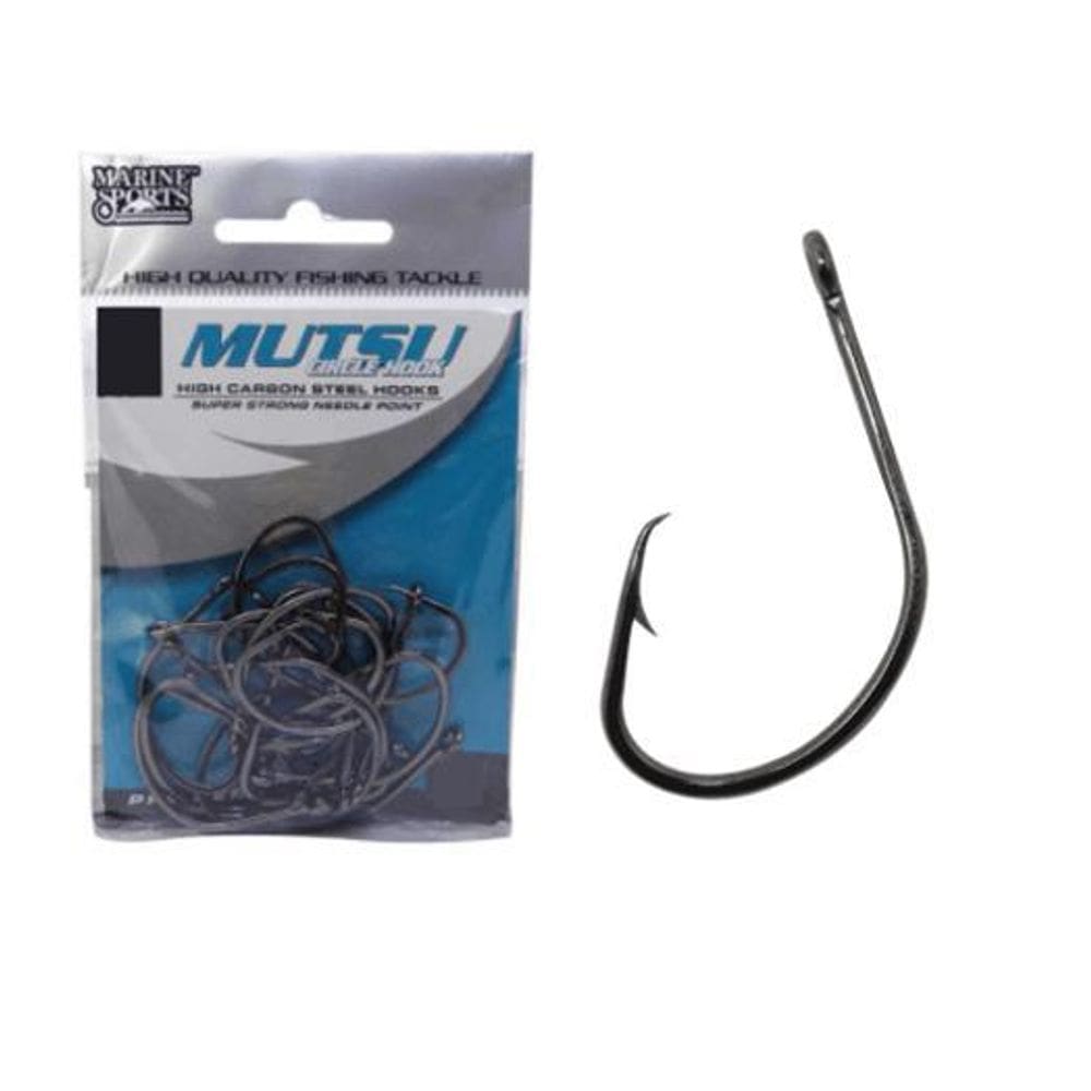 Kit 30 Anzol De Pesca Mutsu Circle Hook 1/0 Marine Sports