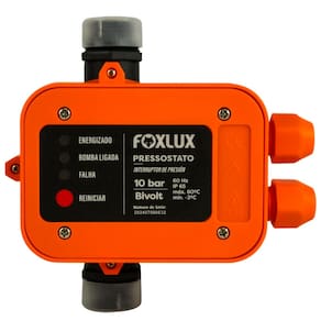Pressostato Controlador Auto Pressão Foxlux
