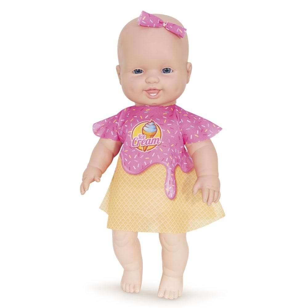 Boneca Sapekinha Fast Food Sorvete Milk Brinquedos 775