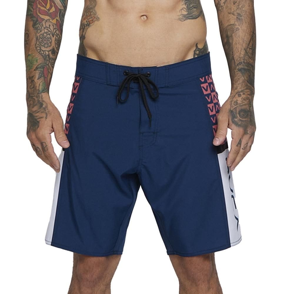 Bermuda RVCA Apex 2 18&quot; SM25 Masculina Multi Cores