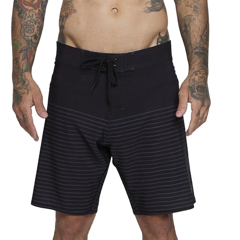 Bermuda RVCA Curren 18&quot; SM25 Masculina Multi Cores