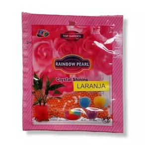 Bolinhas de Gel para Plantas - Cor Laranja TOP GARDEN