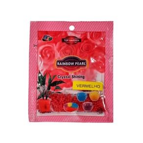 Bolinhas de Gel para Plantas - Cor Vermelho TOP GARDEN