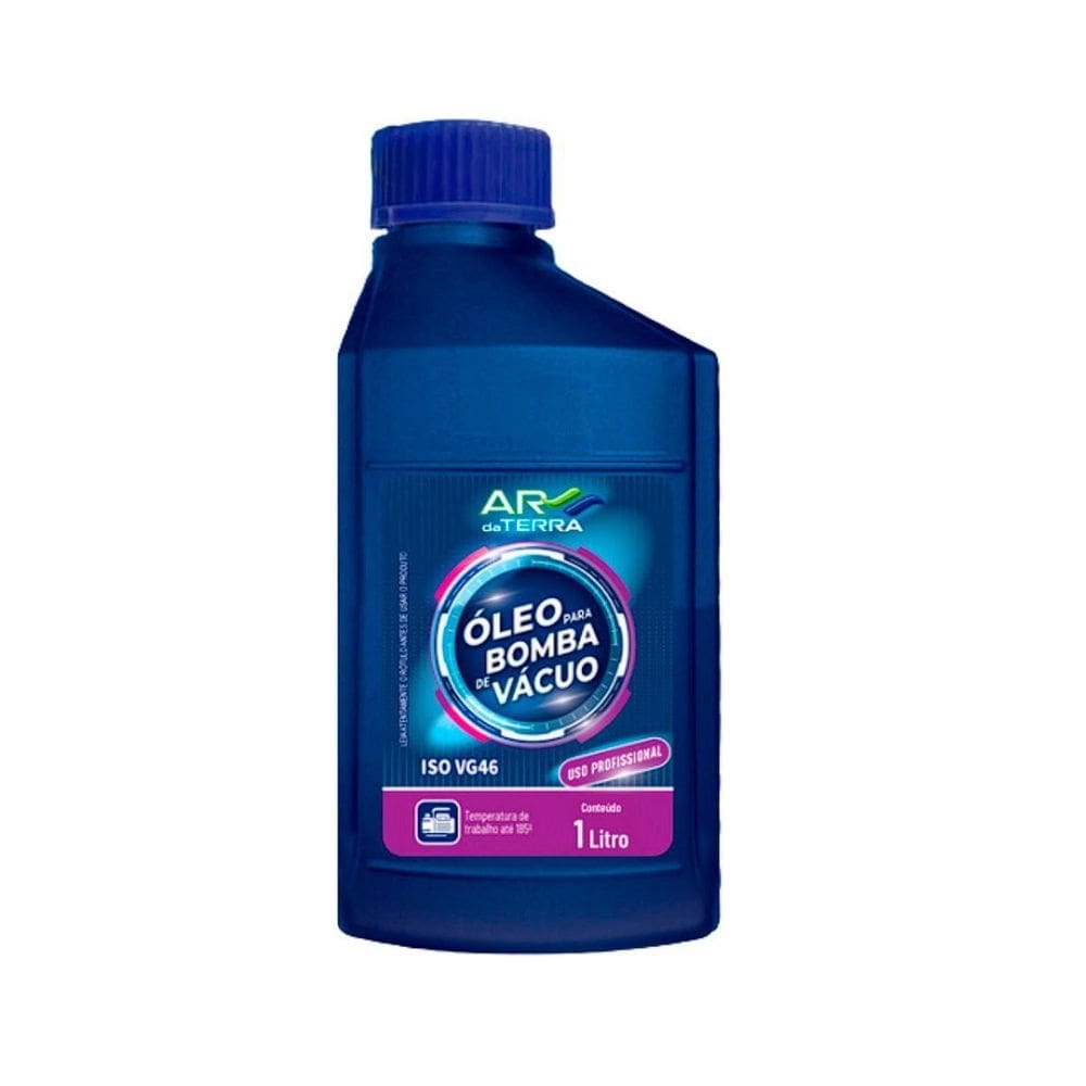 Óleo Vegetal Lubrificante Para Bomba De Vácuo 01Lt Iso Vg46