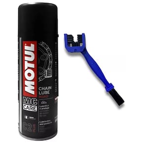 Kit Lubrificante Motul C2 para Corrente Moto 0,2l + 1 Escova Corrente