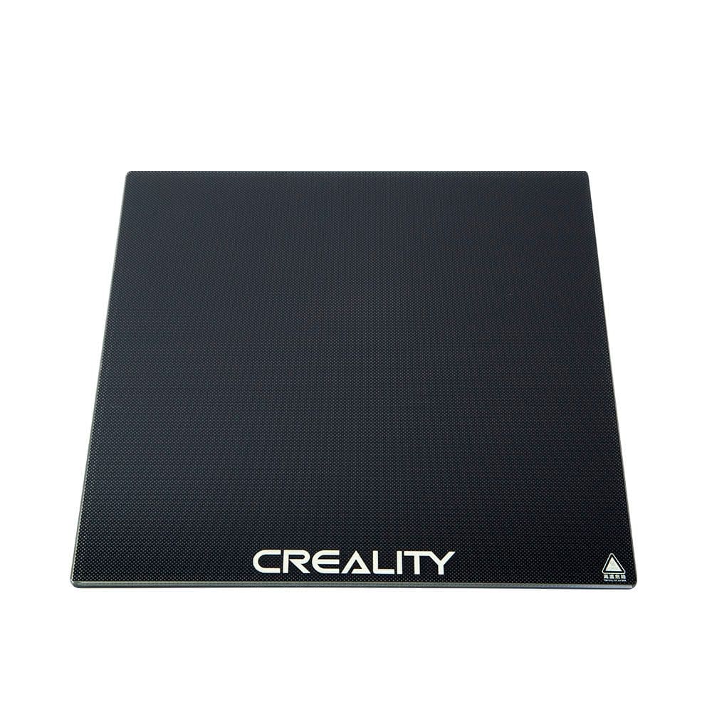 Placa Plataforma Impressão 3D Creality Vidro Carborundum 235x235mm Ender-3, KR, CR20, CP-01, Ender-5