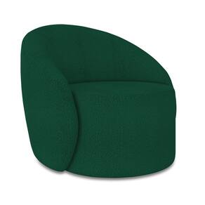 Poltrona Decorativa Orgânica Giratória Lua Bouclê D03 - D`Rossi