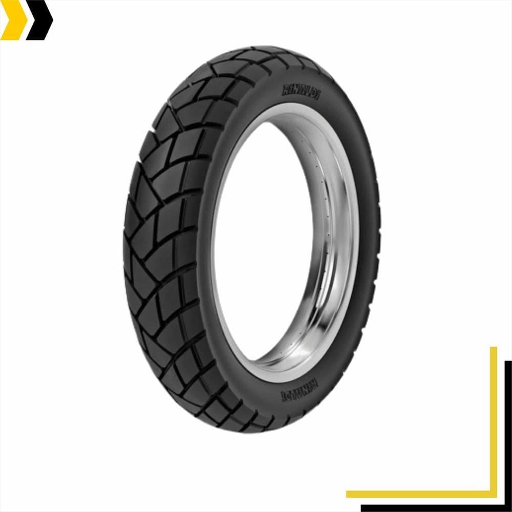 Pneu Moto Trail R34 130/80-18 C/C Tras Rinaldi Xre300-Xtz25