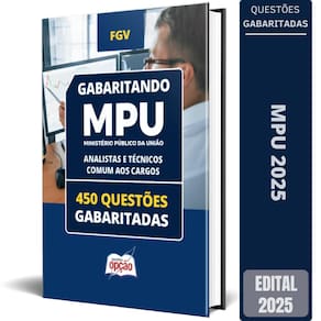 Caderno Mpu 2025 Analistas E Técnicos Comum Aos Cargos 450
