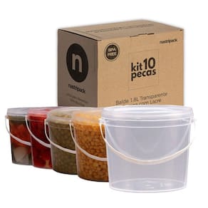 Pote 1.8L Lembrancinha Festa 10 Pçs