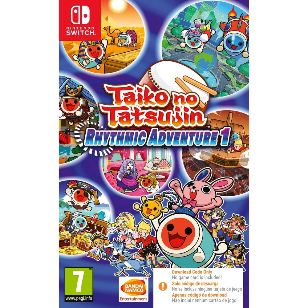Jogo eletrônico BANDAI NAMCO Taiko no Tatsujin Rhythmic Adventure