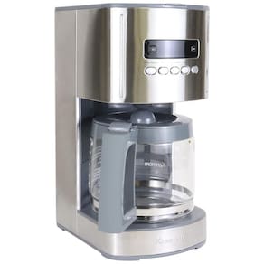 Cafeteira Programável 12 xícaras em Aço Inoxidável, 110V 1000W, Kenmore, Prata