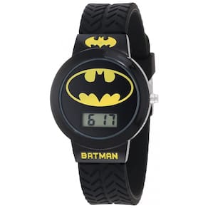Relógio de Quartzo Digital para Crianças de 5 até 15 Anos, Accutime Batman, Preto