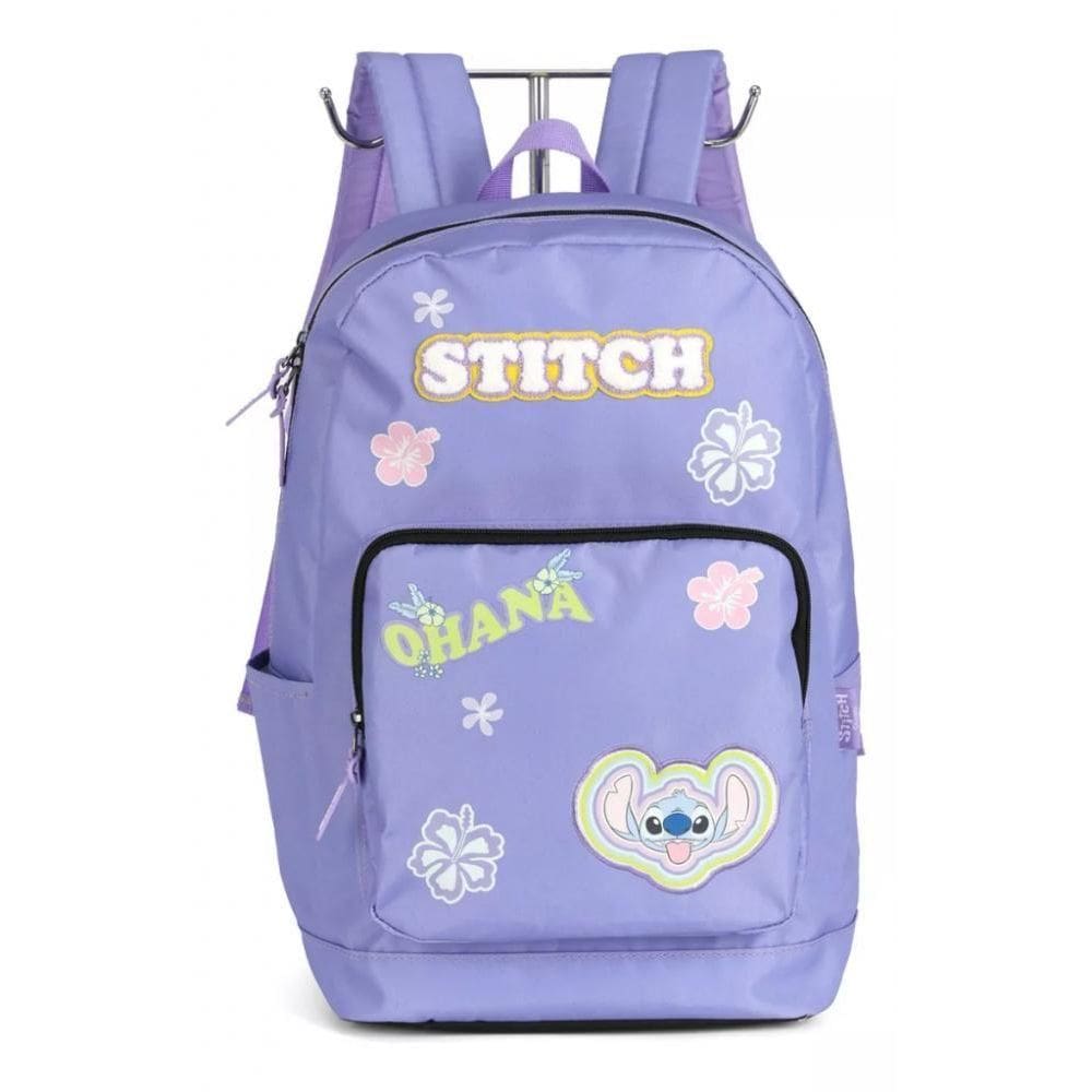Mochila Lilas Un Stitch